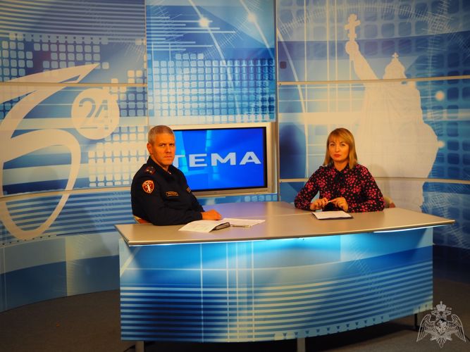 Заместитель начальника белгородского Центра лицензионно-разрешительной работы стал гостем информационной программы «Тема»