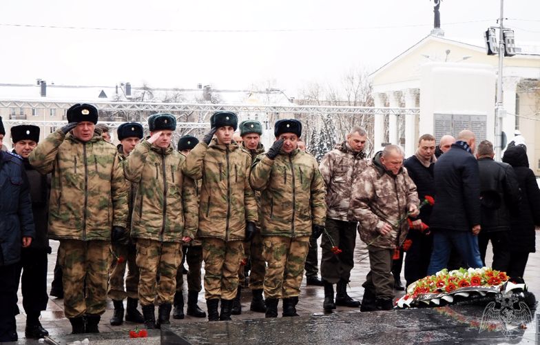 В Белгороде представители Росгвардии приняли участие в патриотической акции «Имя твое неизвестно, подвиг твой бессмертен!»