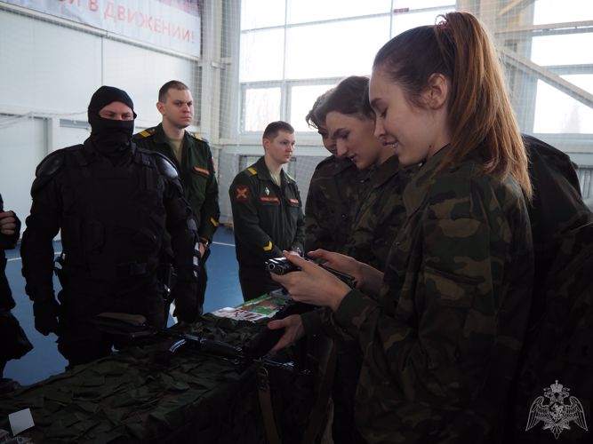 Белгородские росгвардейцы приняли участие в открытии месячника, посвященного 75-ой годовщине Победы в Великой Отечественной войне