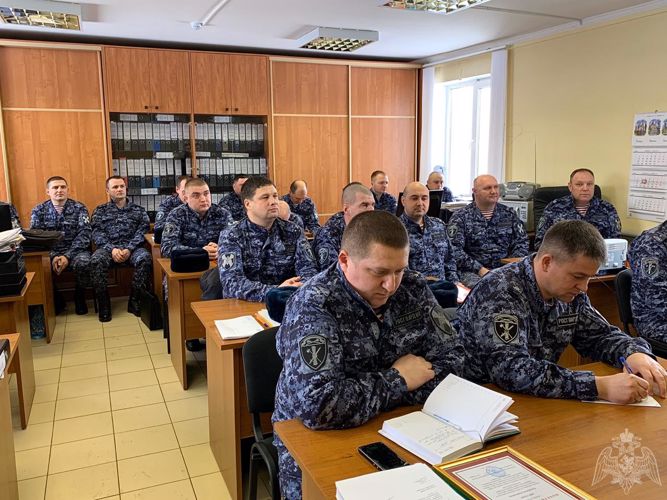 В территориальном управлении Росгвардии состоялось торжественное мероприятие, посвященное Дню образования подразделений государственного контроля и лицензионно-разрешительной работы