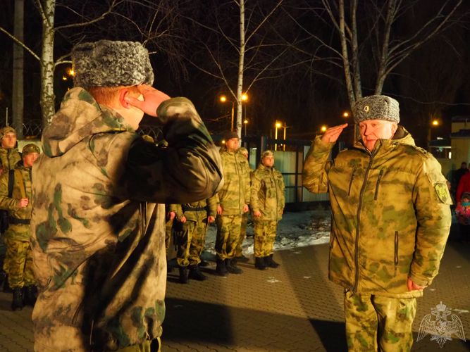 Белгородский ОМОН вернулся из служебной командировки на Северный Кавказ