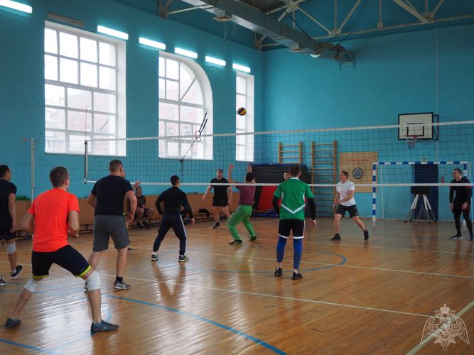 В Белгороде состоялся чемпионат по волейболу среди подразделений Росгвардии