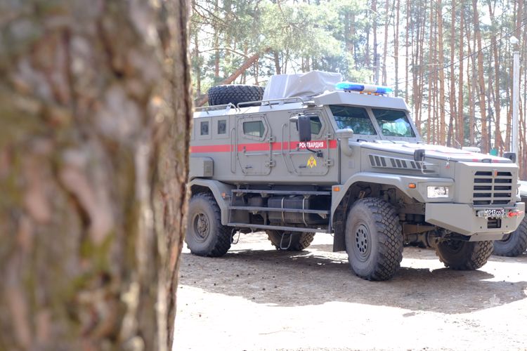 В Белгороде завершился полевой выход сотрудников СОБР Росгвардии
