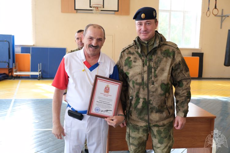 В Управлении Росгвардии по Белгородской области прошёл чемпионат по рукопашному бою