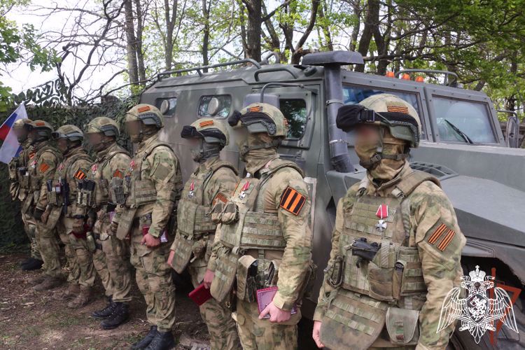 В Харьковской области росгвардейцам вручили государственные и ведомственные награды