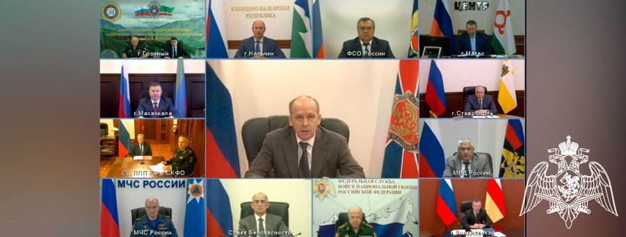 Генерал-полковник Виктор Стригунов принял участие в заседании Федерального оперативного штаба