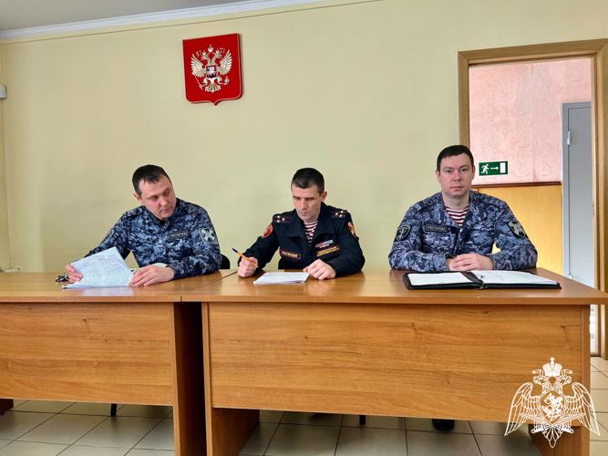 В региональном управлении Росгвардии состоялся круглый стол по пожарной безопасности