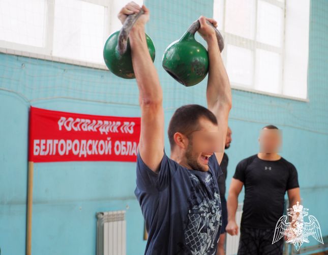 Росгвардейцы стали победителями соревнований белгородской областной организации «Динамо» по гиревому спорту