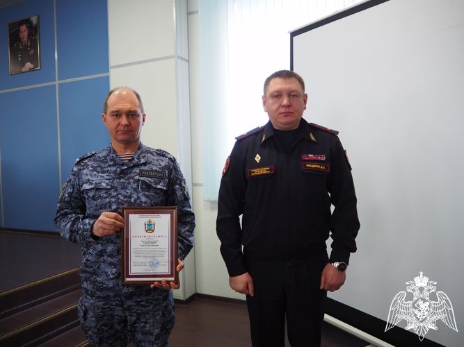 В Белгороде состоялось торжественное мероприятие, посвященное Дню образования подразделений государственного контроля и лицензионно-разрешительной работы Росгвардии