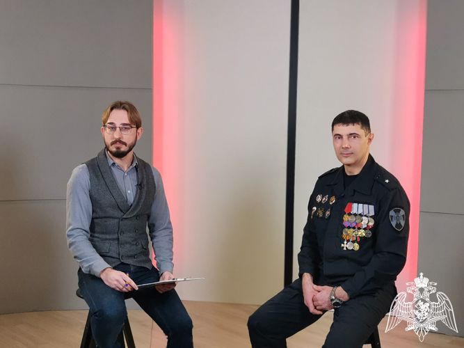 Ветеран  белгородского СОБР «Белогор» стал героем программы «Такая тема» в эфире телеканала «Белгород-24»