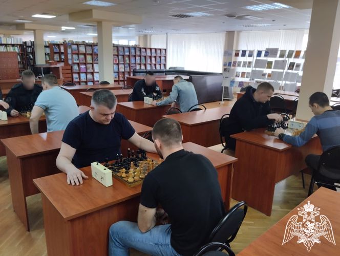 В Белгороде состоялся чемпионат по шахматам среди росгвардейцев