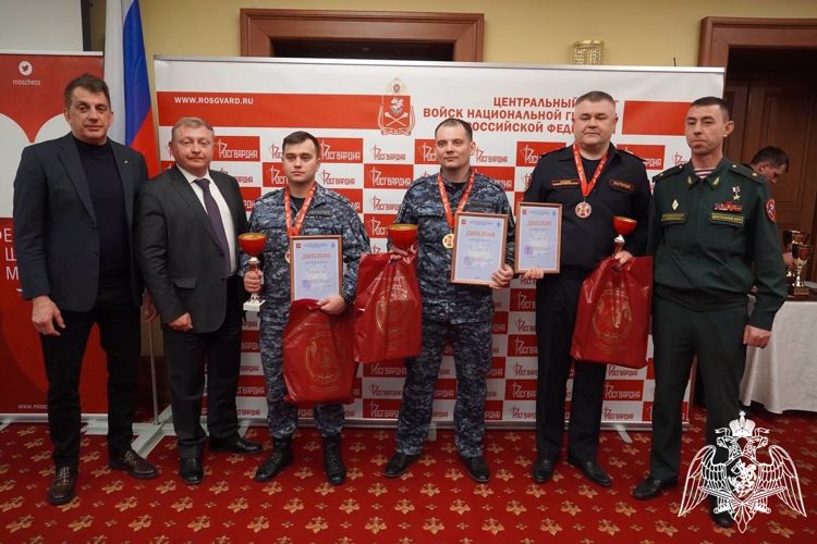 Команда белгородских росгвардейцев стала бронзовым призером чемпионата по шахматам Центрального округа Росгвардии