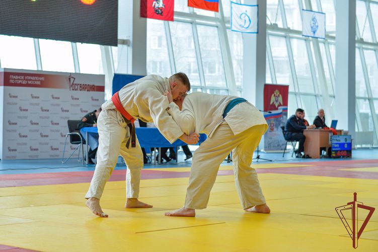 Команда регионального управления Росгвардии  стала золотым призером Чемпионата Центрального округа по дзюдо
