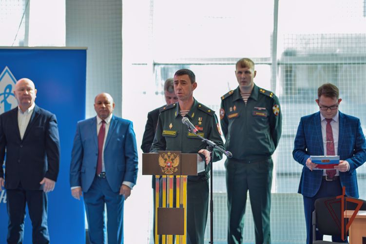 Команда регионального управления Росгвардии  стала золотым призером Чемпионата Центрального округа по дзюдо