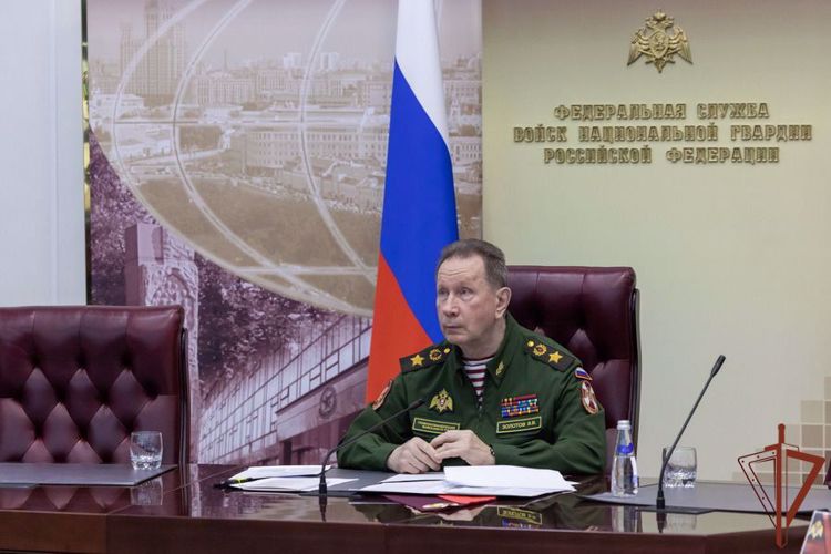 Генерал армии Виктор Золотов подвел итоги деятельности ведомства на расширенном заседании итоговой коллегии Росгвардии