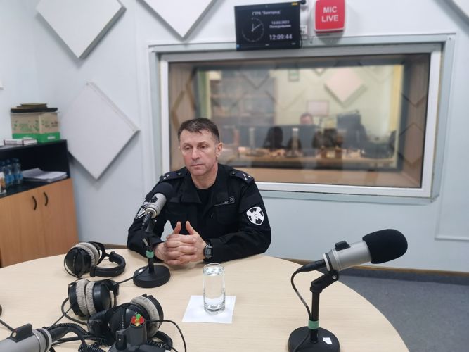 Офицер СОБР «Белогор» стал гостем радио "России-Белгород"