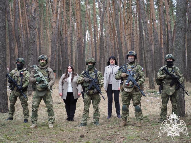 В преддверии Международного женского дня творческие коллективы и росгвардейцы Белгородской области сняли патриотический клип