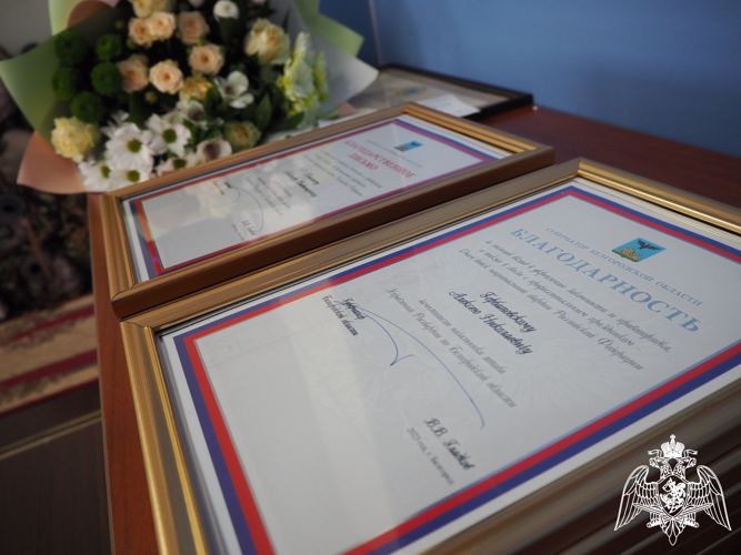 Губернатор Белгородской области Вячеслав Гладков поздравил росгвардейцев с профессиональным праздником