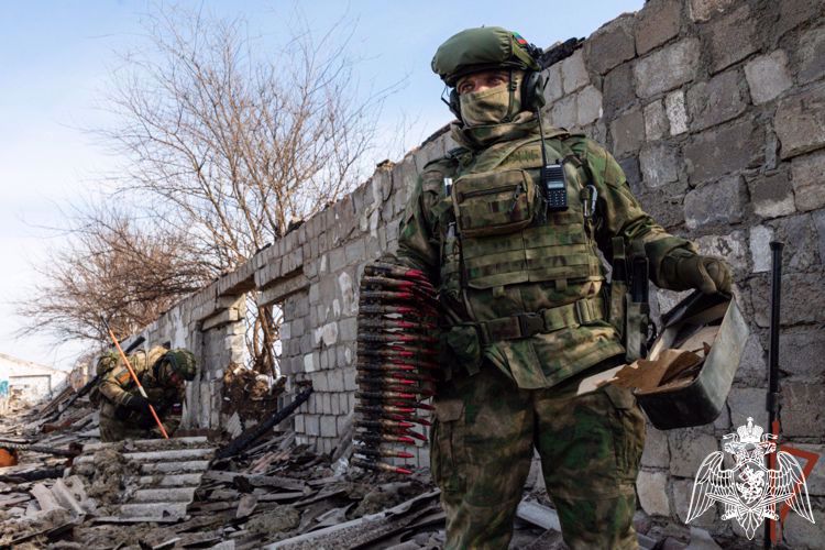 В ДНР росгвардейцы обнаружили склад иностранного вооружения