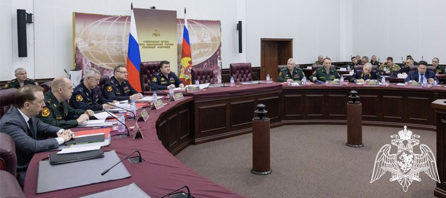 В Росгвардии состоялось заседание Оперативного штаба