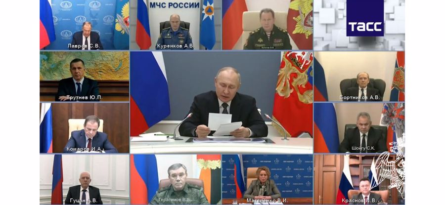 Генерал армии Виктор Золотов принял участие в заседании Совета Безопасности Российской Федерации