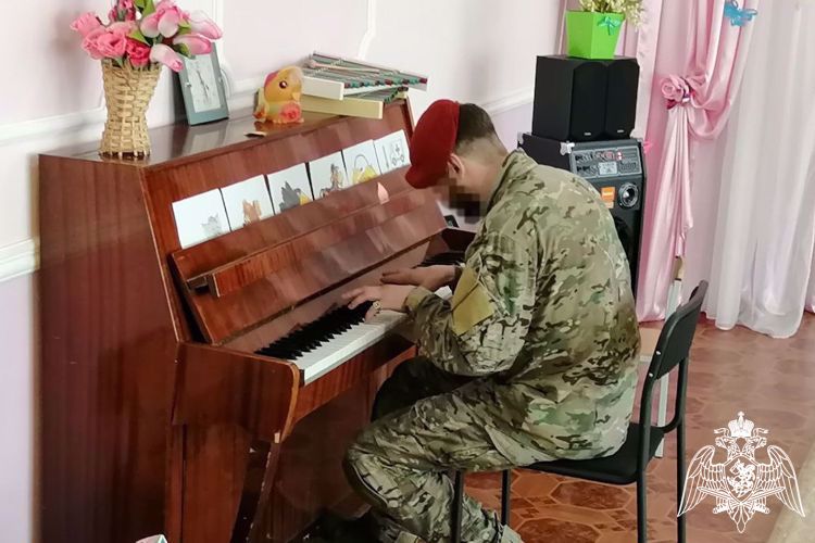 В Запорожье прошла благотворительная акция Росгвардии