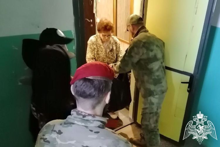 В Запорожье прошла благотворительная акция Росгвардии