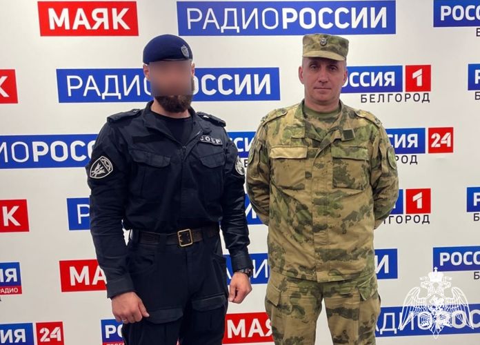 Офицеры СОБР «Белогор» стали гостями радио «России - Белгород»
