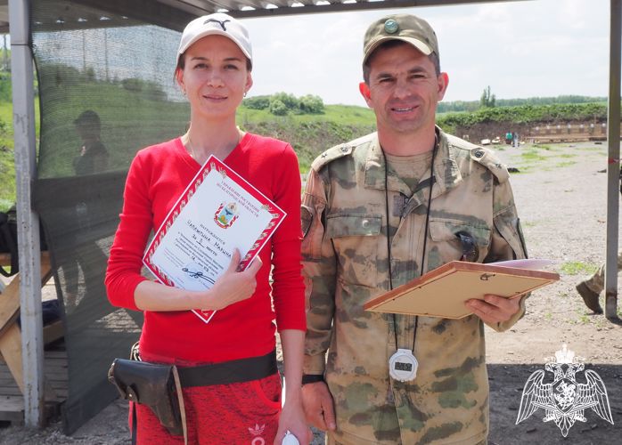 В Белгороде состоялся чемпионат по служебному биатлону среди росгвардейцев