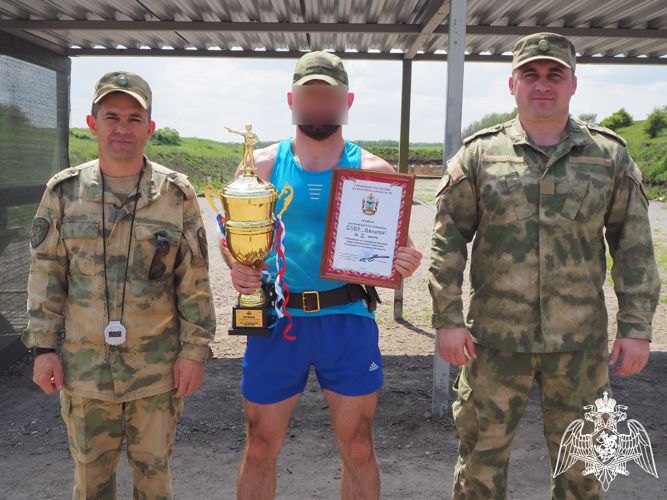 В Белгороде состоялся чемпионат по служебному биатлону среди росгвардейцев