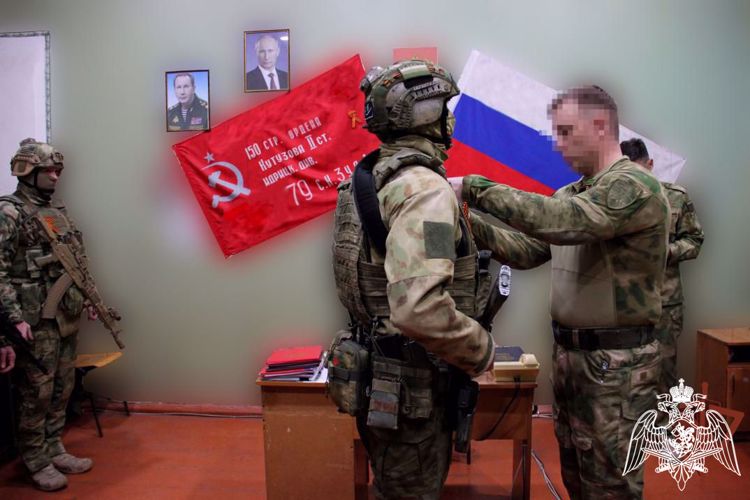 Росгвардейцы в Запорожской и Херсонской областях провели ряд посвященных Великой Победе мероприятий