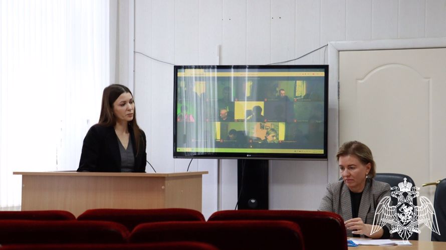 Представители Росгвардии приняли участие в заседании районной межведомственной комиссии по профилактике правонарушений в Чернянском районе