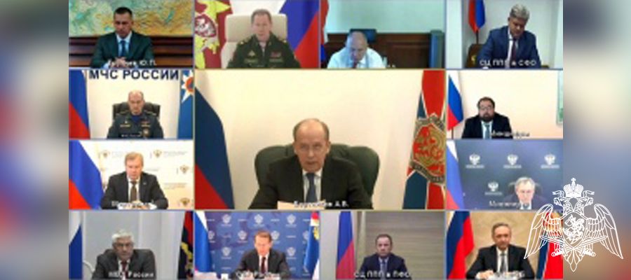 Генерал армии Виктор Золотов принял участие в заседании НАК России