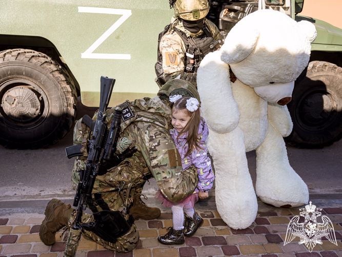 Снимки с росгвардейцами отмечены на Всероссийском конкурсе военной фотожурналистики в Москве
