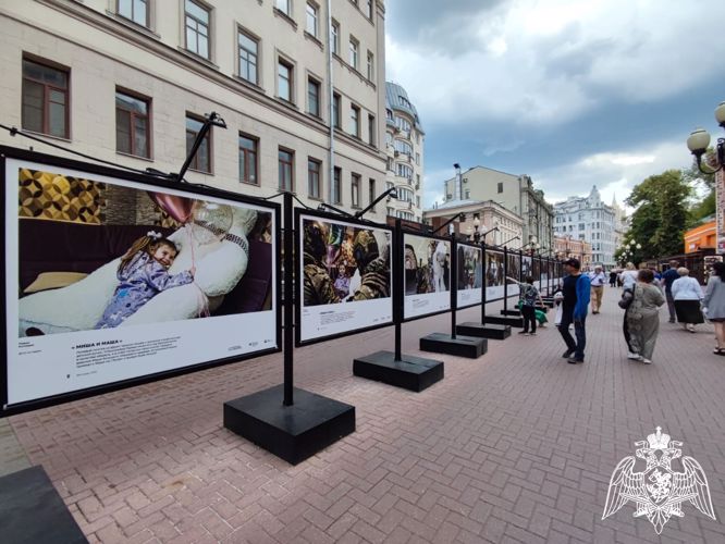 Снимки с росгвардейцами отмечены на Всероссийском конкурсе военной фотожурналистики в Москве