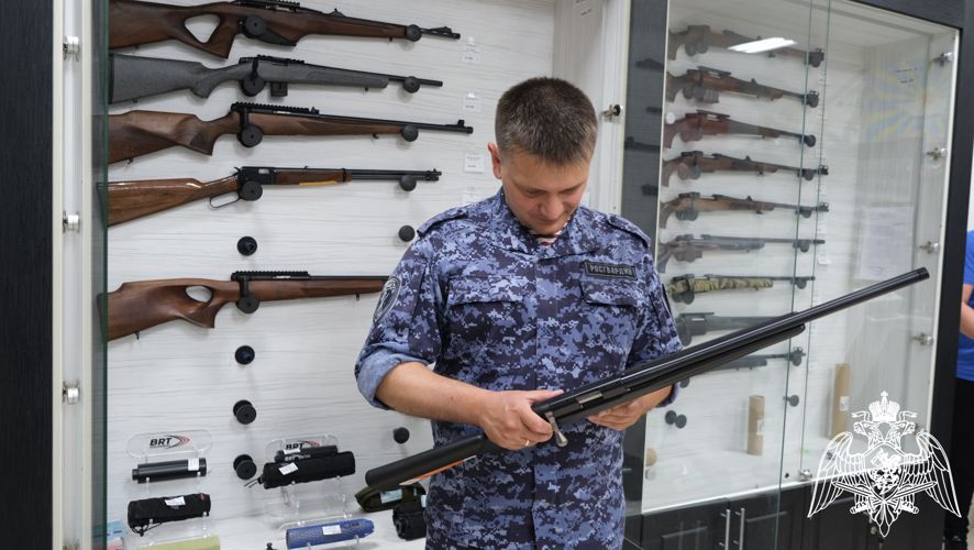 В Белгороде подведены итоги деятельности лицензионно-разрешительной службы Росгвардии за первое полугодие