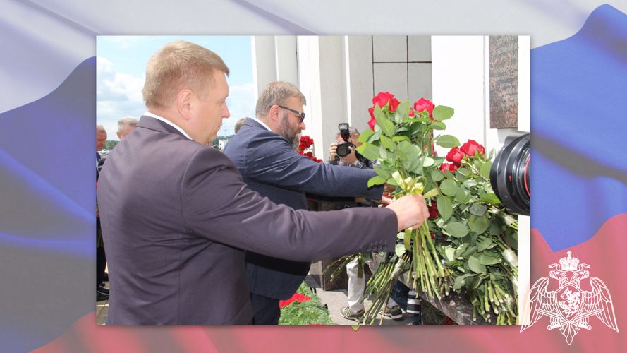Начальник Управления Росгвардии по Белгородской области принял участие в памятных мероприятиях, посвящённых 80-ой годовщине танкового сражения под Прохоровкой