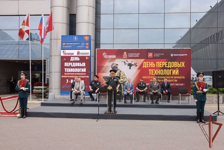 В Москве открылась выставка Росгвардии «День передовых технологий»