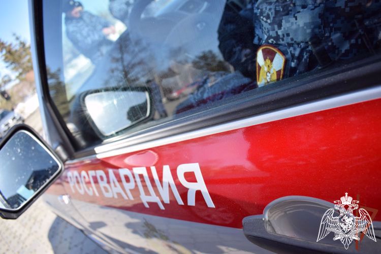 В Белгороде экипаж Росгвардии задержал нетрезвого водителя