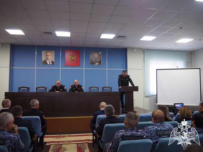 В Белгороде состоялось торжественное мероприятие, посвященное Дню вневедомственной охраны Росгвардии