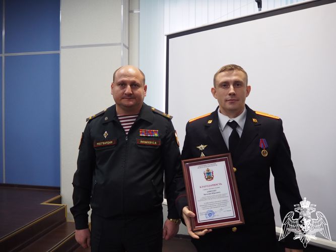 В Белгороде состоялось торжественное мероприятие, посвященное Дню вневедомственной охраны Росгвардии