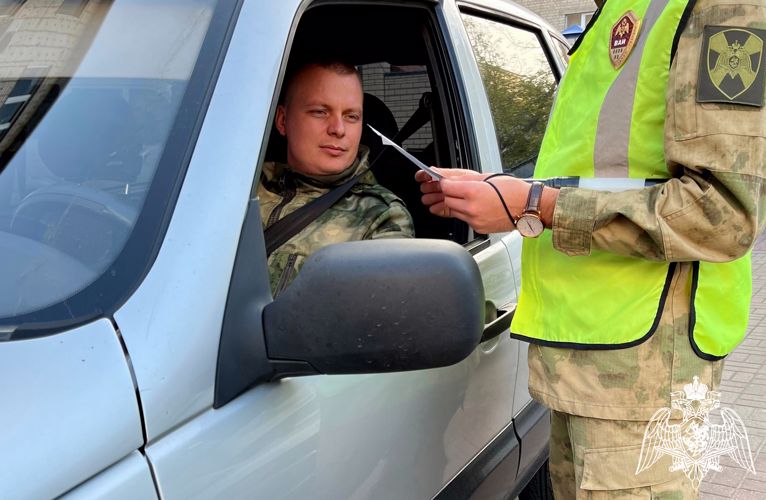 В Росгвардии проводится комплекс мероприятий по обеспечению безопасности дорожного движения