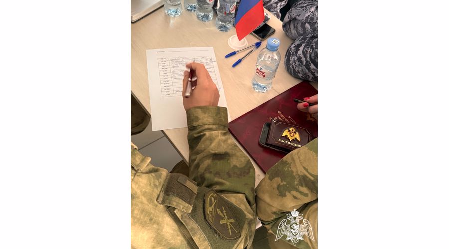 Белгородские росгвардейцы приняли участие в интеллектуальной игре-квизе