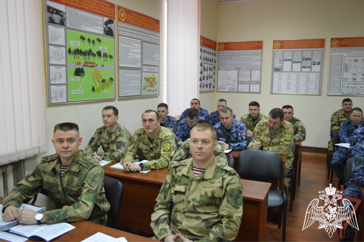 Белгородские военнослужащие приняли участие в учебном сборе специалистов РХБЗ Росгвардии в Подмосковье