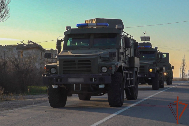 Росгвардия обеспечила безопасную ротацию миссии МАГАТЭ на Запорожской АЭС