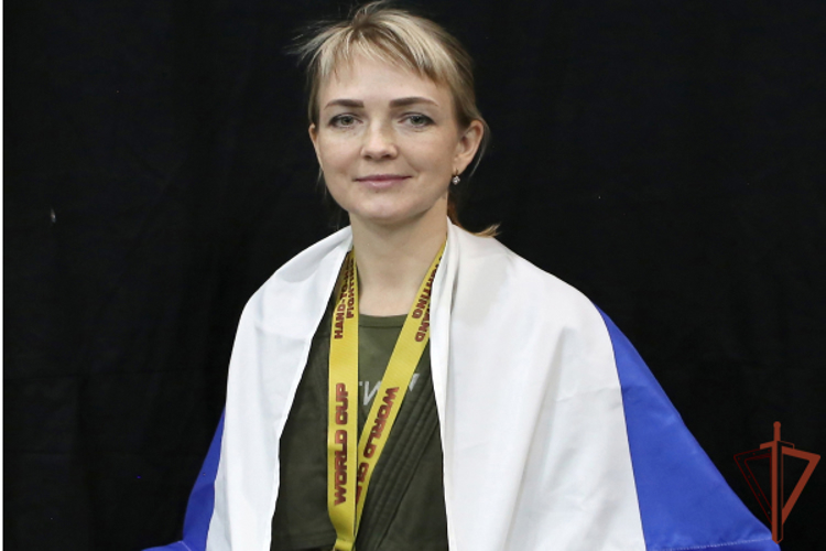 Спортсменка Росгвардии победила на Кубке мира по рукопашному бою