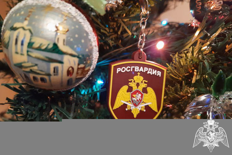 Представители Совета по культуре при Росгвардии поздравили росгвардейцев с Новым годом!