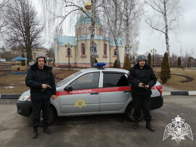 В Белгородской области сотрудники Росгвардии задержали  подозреваемого в совершении кражи лазерного уровня 