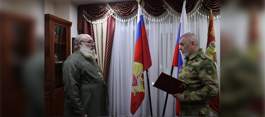 Генерал-лейтенант Алексей Воробьёв провёл встречу с представителями духовенства