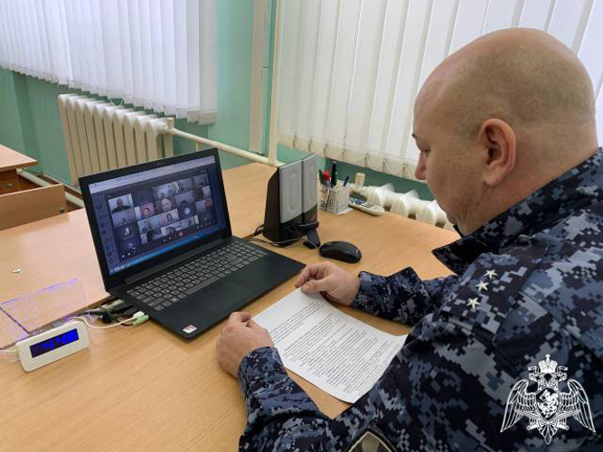 В Белгородской области сотрудники вневедомственной охраны поддержали ведомственную акцию «Неделя мужества»